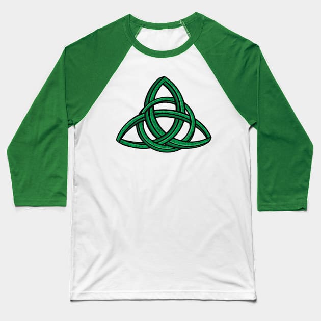 Celtic Knot Baseball T-Shirt by Twisted Teeze 